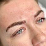 Custom nano hairstroke brows tailored to complement face shape and style in Exeter, Exmouth, Dawlish, Exton, Woodbury, Budleigh Salterton.