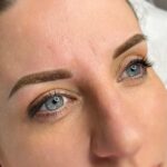 Soft shading technique for semi-permanent ombré brows in Exeter