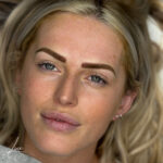 Soft semi-permanent combination brows for a balanced, natural effect in Exeter.