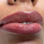 Natural and subtle semi-permanent lip blush shading to enhance lips in Exeter, UK