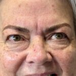 Detailed view of hairstroke brows for fuller, natural-looking eyebrows