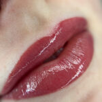 Lip blush near Exeter – natural lip enhancement tattoo results