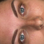 Ombre powder brows Exeter – natural soft brow tattoo results