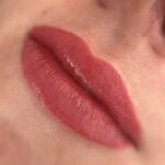 Soft natural lip blush in Exeter – long-lasting lip colour tattoo