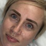 Low-maintenance brow tattoo Devon – soft ombré powder brows